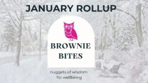 Brownie Bites Newsletter January Rollup
