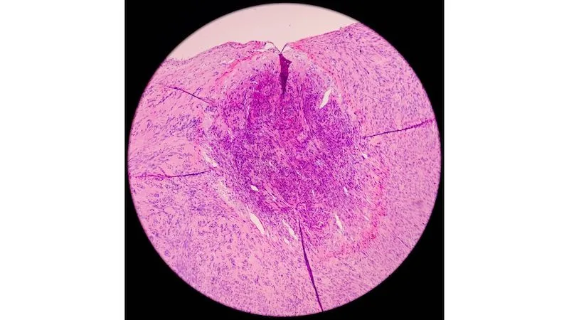 A myoma, or fibroid