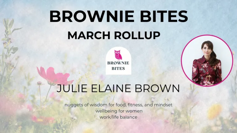Brownie Bites newsletter March rollup