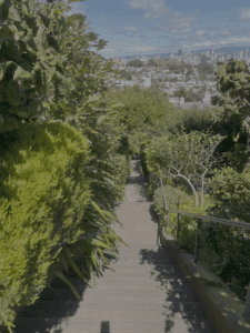 San Francisco secret stairs