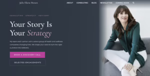 Julie Elaine Brown new consulting section